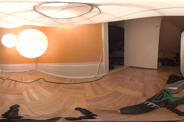 暗色调室内灯光hdri贴图下载(hdr)