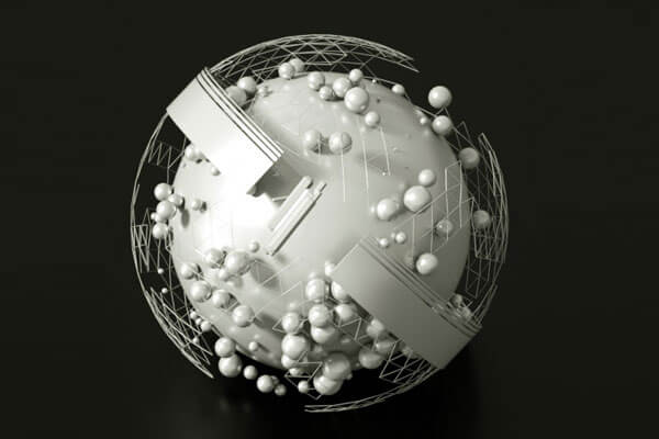 科技感戴森球c4d模型下载(obj)