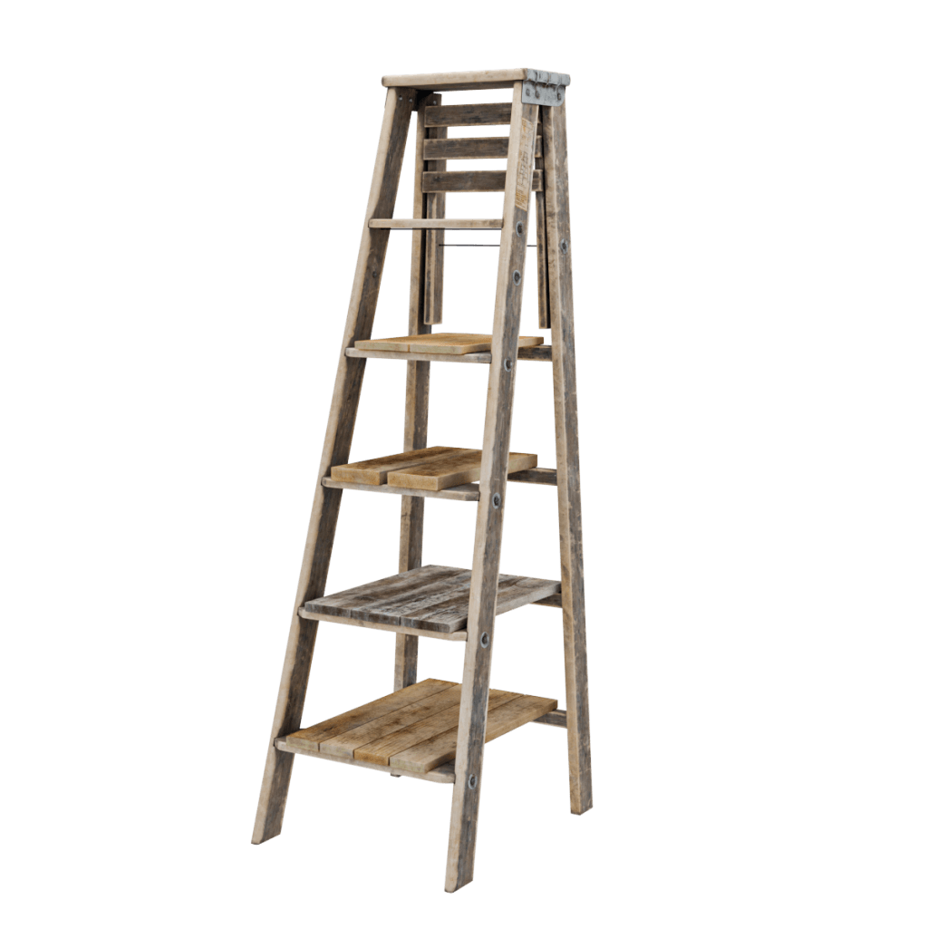 木头梯子3d模型objfbxmax