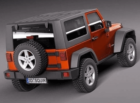jeep牧马人rubicon20123d越野车汽车模型下载fbxmaxobj