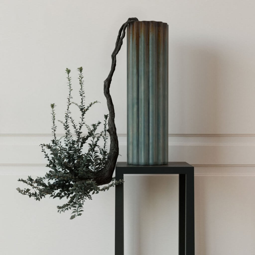 倒垂盆景3d模型(obj,fbx,max)