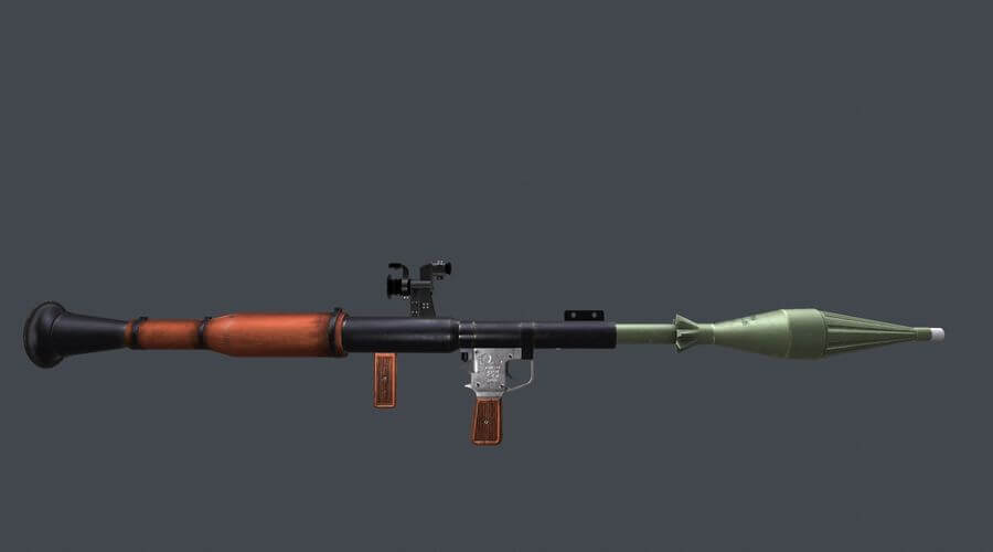 rpg7火箭筒3d模型下载 (fbx,max,obj)插图