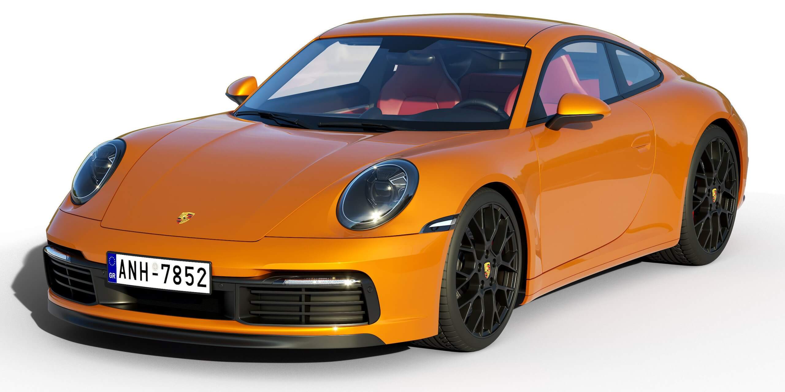 保时捷911carreras20193d汽车模型fbxobjmax