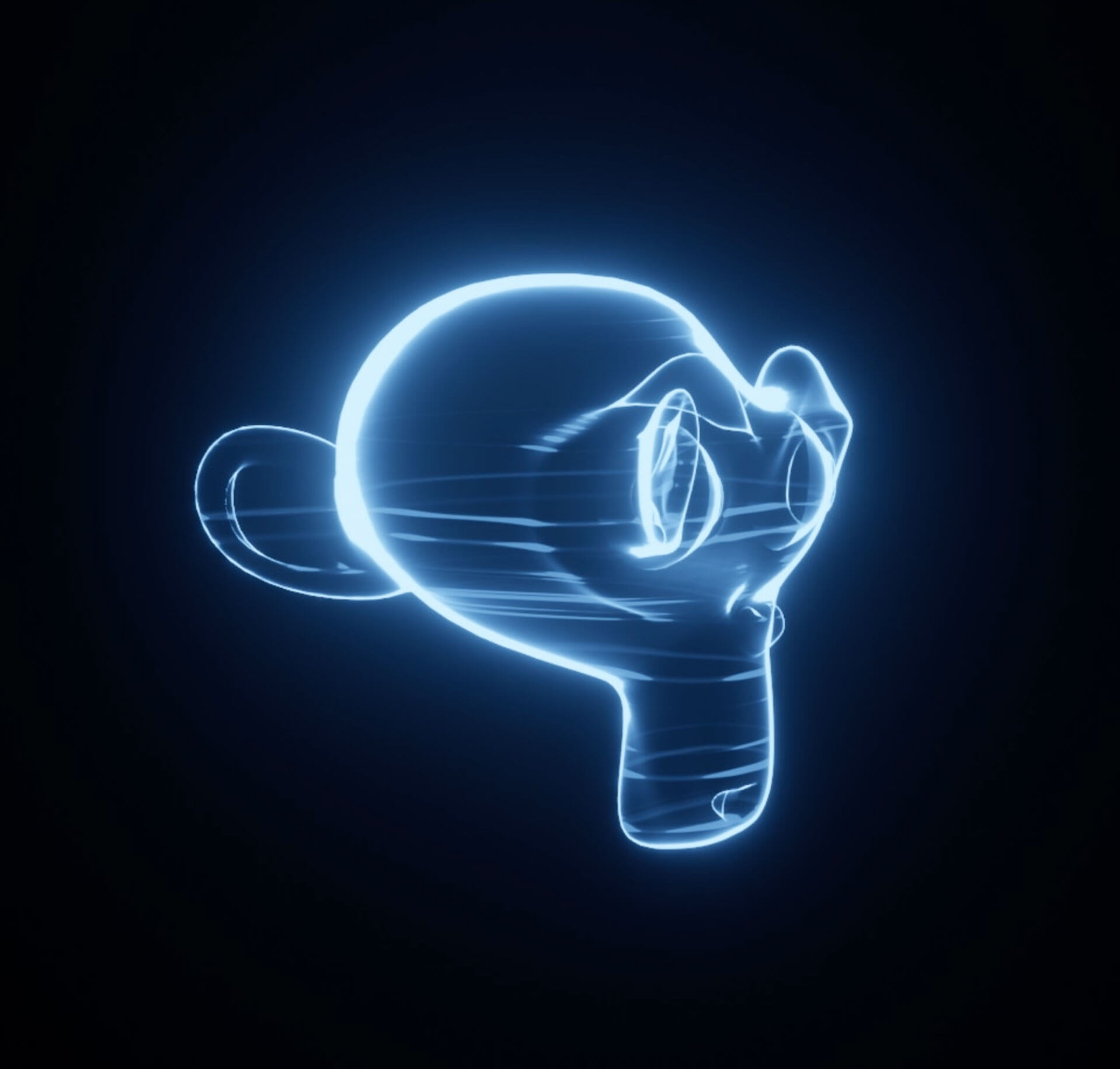 blender全息影像动画材质下载(blend)插图