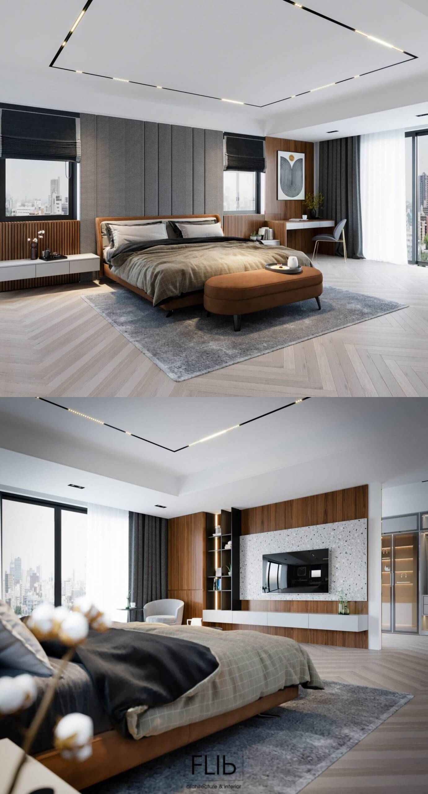 卧室设计卧室内部场景3d模型max