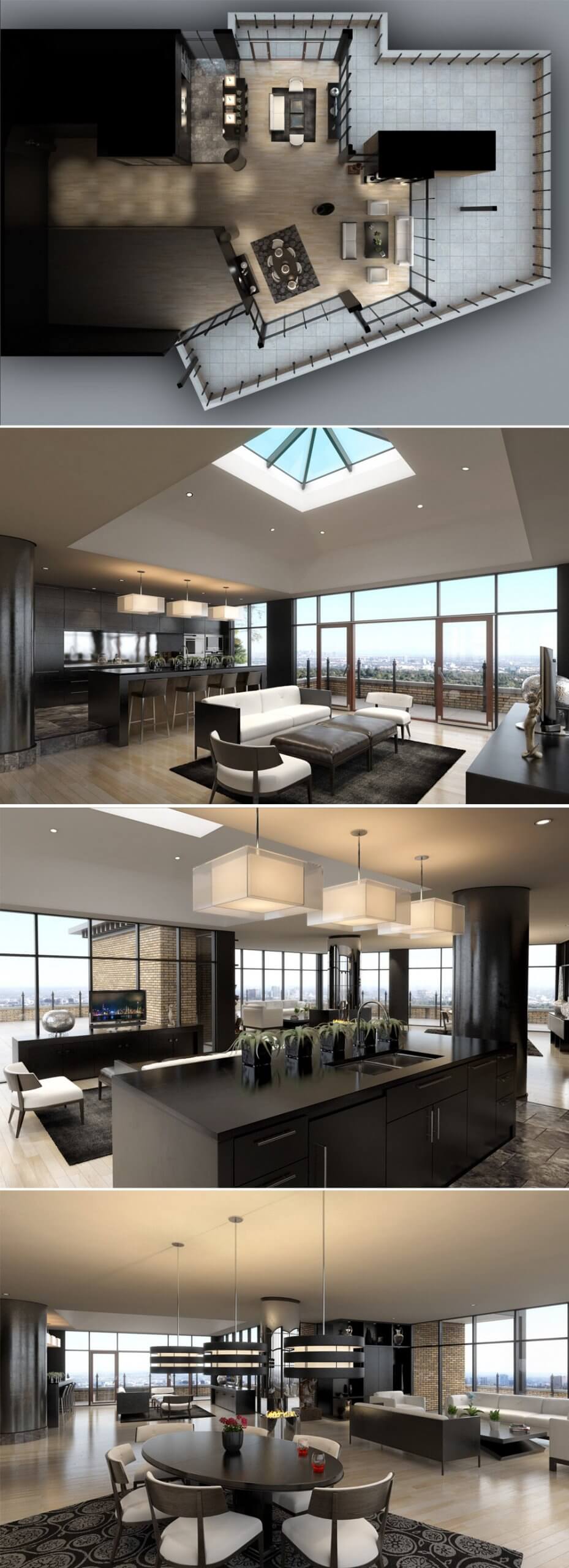 公寓室内设计室内场景3d模型max